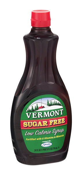 Maple Grove: Vermont Sugar Free Low Calorie Syrup, 24 Oz