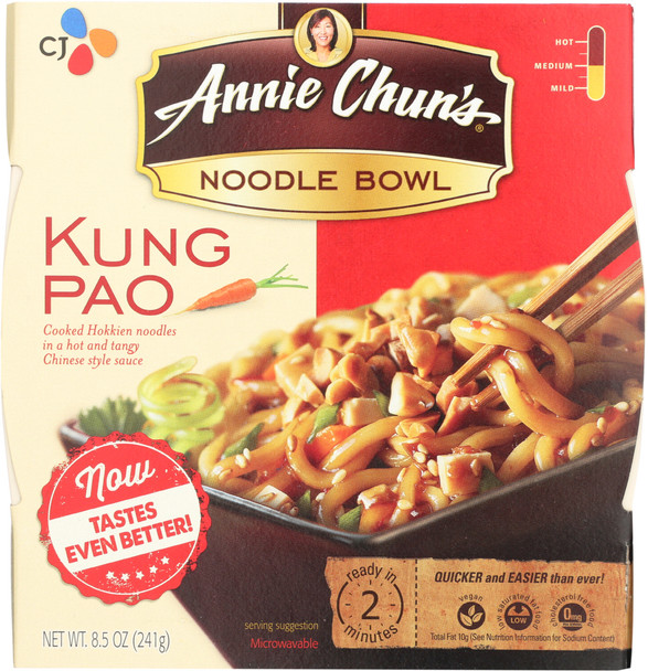 Annie Chun's: Kung Pao Noodle Bowl Medium, 8.6 Oz