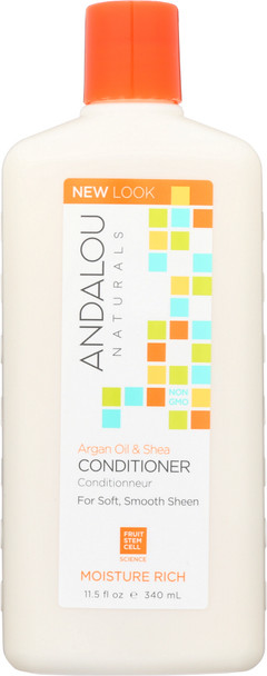 Andalou Naturals: Moisture Rich Conditioner Argan And Sweet Orange, 11.5 Oz