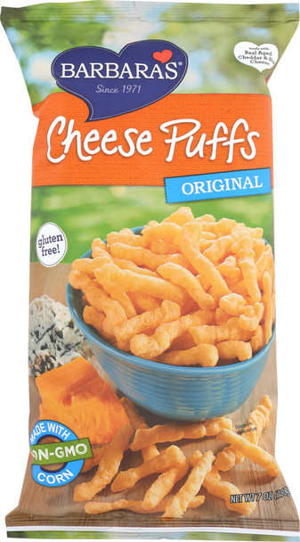 Barbara's Bakery: Cheese Puffs Original, 7 Oz