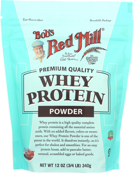 Bob's Red Mill: Whey Protein Powder, 12 Oz