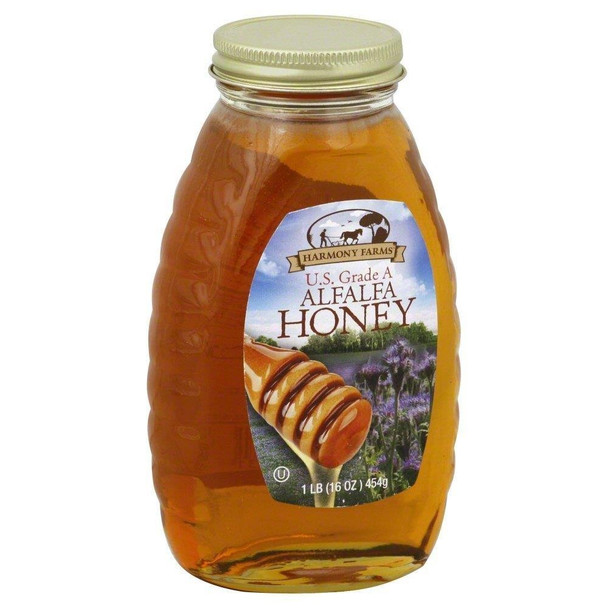 Harmony Farms: Honey Alfalfa, 16 Oz