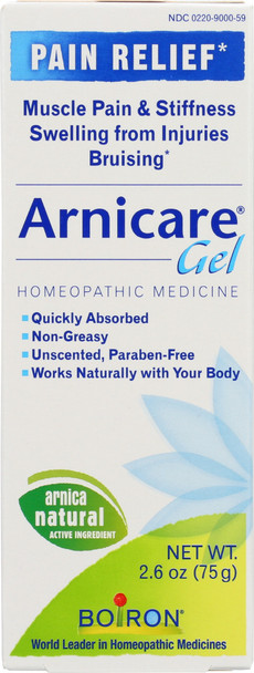 Boiron: Arnicare Arnica Gel Homeopathic Medicine, 2.6 Oz