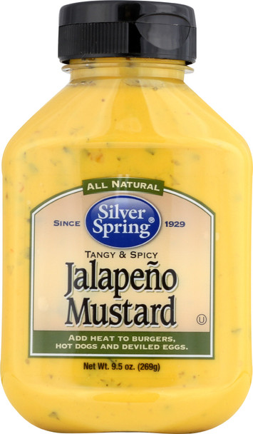 Silver Spring: Jalapeno Mustard, 9.5 Oz