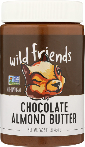 Wild Friends: All Natural Chocolate Sunflower Seed Almond Butter, 16 Oz