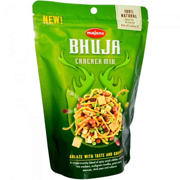 Bhuja: Cracker Mix Gluten Free, 7 Oz