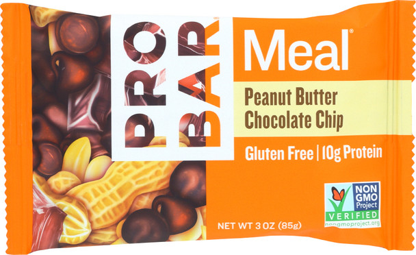 Probar: Meal Bar Peanut Butter Chocolate Chip, 3 Oz