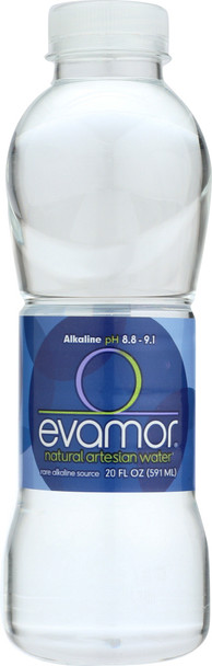 Evamor: Natural Artesian Water, 20 Oz