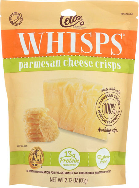 Cello: Whisps Cheese Crisps Parmesan, 2.12 Oz