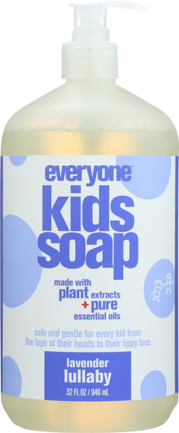 Eo Products: Everyone For Kids 3-in-1 Lavender Lullaby Soap, 32 Oz