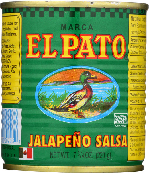 El Pato:  Jalapeno Salsa, 7.75 Oz