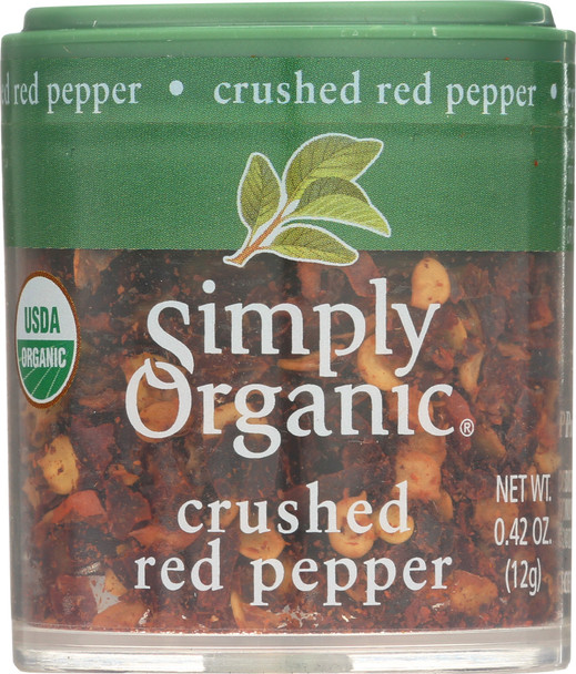 Simply Organic: Mini Crushed Red Pepper, .42 Oz