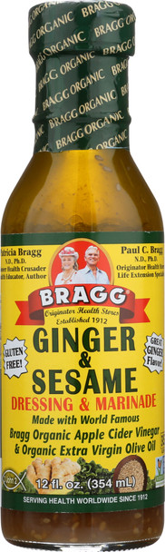 Bragg: Salad Dressing Ginger And Sesame, 12 Oz