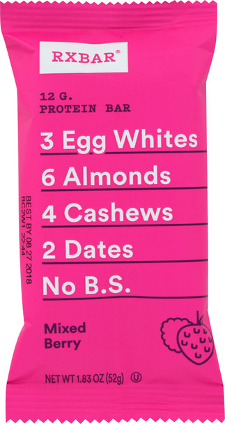 Rxbar: Bar Mixed Berry, 1.83 Oz