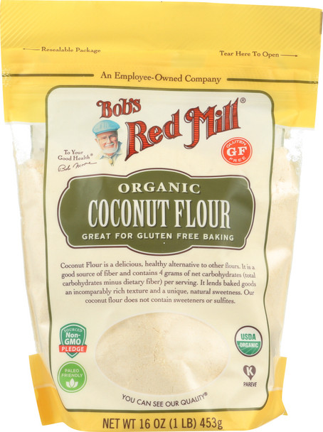 Bobs Red Mill: Organic Coconut Flour, 16 Oz