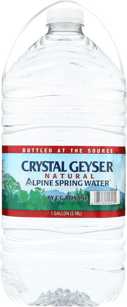 Crystal Geyser: Alpine Spring Water, 1 Gal