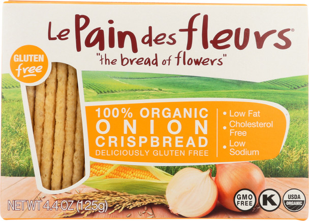 Le Pain: Onion Crispbread, 4.4 Oz