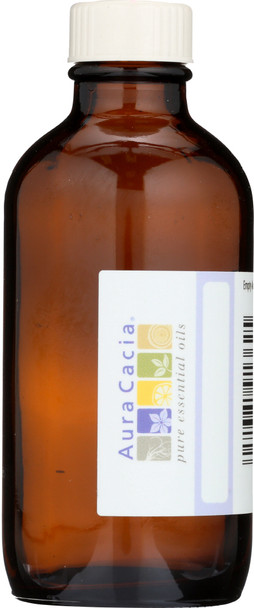 Aura Cacia: Amber Bottle With Writable Label, 4 Oz