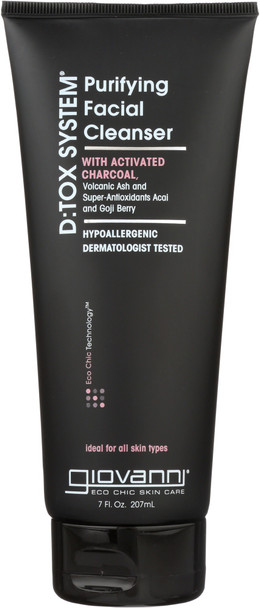 Giovanni Cosmetics: D:tox System Purifying Facial Cleanser Step 1, 7 Oz