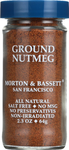 Morton & Bassett: Ground Nutmeg, 2.3 Oz