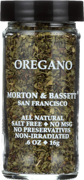 Morton & Bassett: Spices Oregano, 1.1 Oz