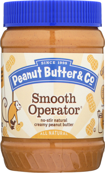 Peanut Butter & Co: Smooth Operator Creamy Peanut Butter, 16 Oz