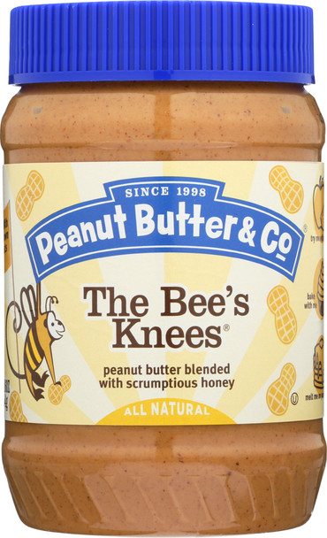 Peanut Butter & Co: The Bee's Knees Peanut Butter Blended With Scrumptious Honey, 16 Oz