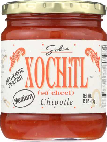 Xochitl: Salsa Chipotle Medium, 15 Oz