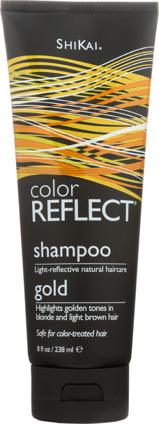 Shikai: Color Reflect Shampoo Gold, 8 Oz