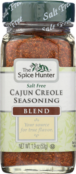 The Spice Hunter: Salt Free Cajun Creole Seasoning Blend, 1.9 Oz