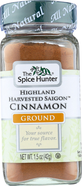 The Spice Hunter: Cinnamon Highland Harvested Saigon Ground, 1.5 Oz