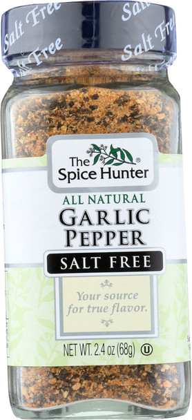The Spice Hunter: Garlic Pepper Blend, 2.4 Oz
