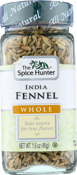 The Spice Hunter: Whole India Fennel, 1.6 Oz