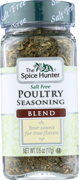The Spice Hunter: Salt Free Poultry Seasoning Blend, 0.6 Oz