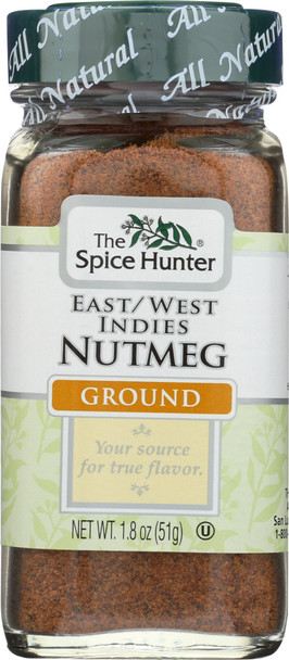 The Spice Hunter: Nutmeg East/west Indies Ground, 1.8 Oz