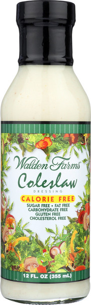 Walden Farms: Caloried Free Dressing Coleslaw, 12 Oz