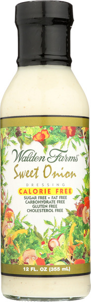 Walden Farms: Jersey Sweet Onion Dressing, 12 Oz