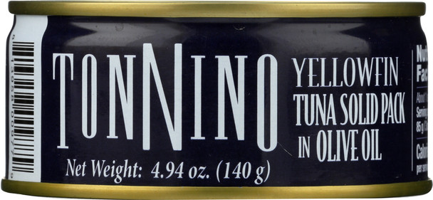 Tonnino: Tuna Olive Oil Can, 4.9 Oz