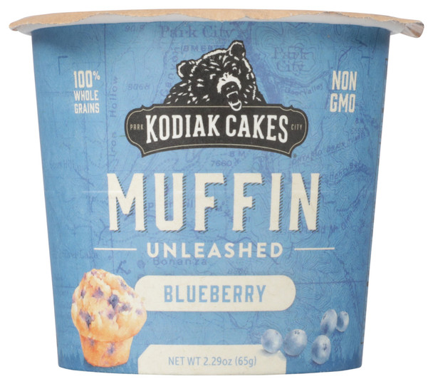 Kodiak: Minute Muffins Mountain Blueberry, 2.19 Oz