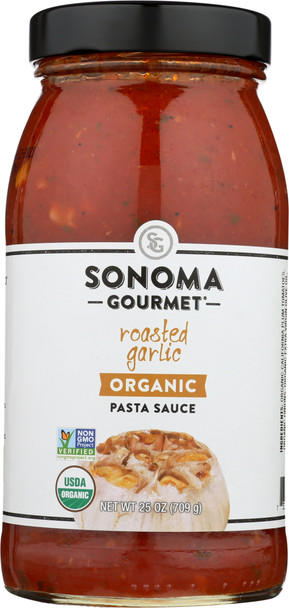 Sonoma Gourmet: Sauce Pasta Roasted Garlic, 25 Oz