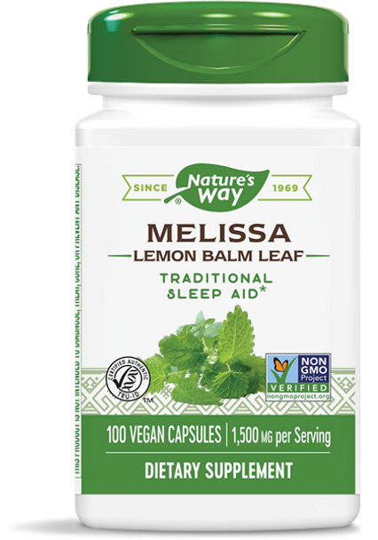 Natures Way: Melissa Lemon Balm Leaf, 100 Vc