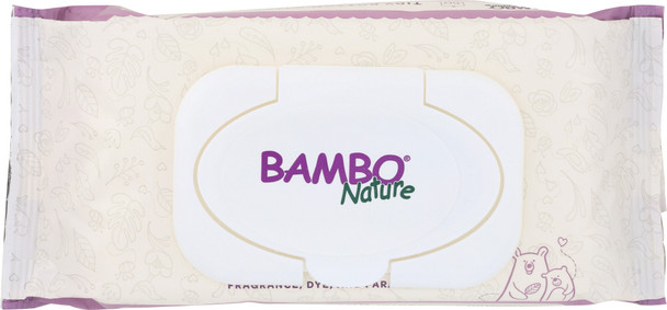 Bambo Nature: Wipe Wet Tidy Bottom 50 Ct, 50 Pc