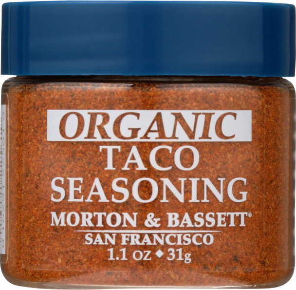 Morton & Bassett: Seasoning Taco Organic, 1.1 Oz
