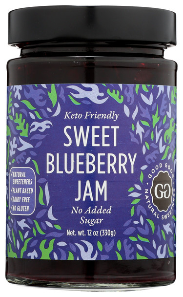 Good Good: Sweet Blueberry Jam, 12 Oz