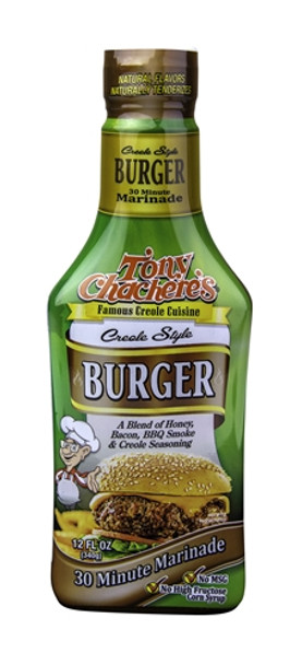 Tony Chacheres: Marinade Burger Pourable, 12 Oz