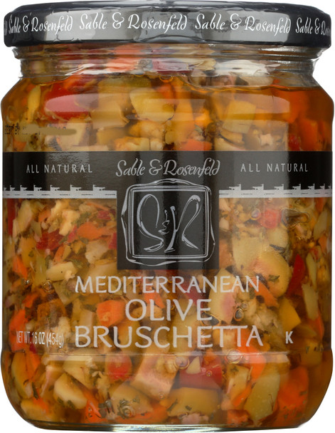 Sable & Rosenfeld: Mediterranean Olive Bruschetta, 16 Oz