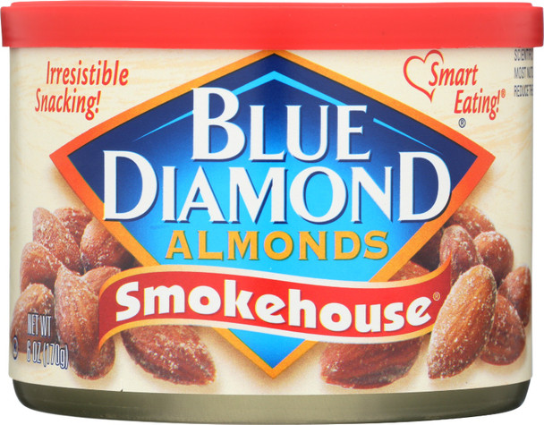 Blue Diamond: Almond Smk Tins, 6 Oz