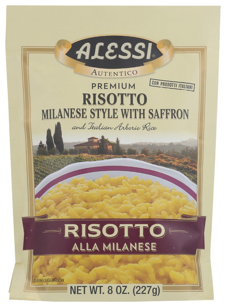 Alessi: Risotto Alla Milanese Style With Saffron, 8 Oz