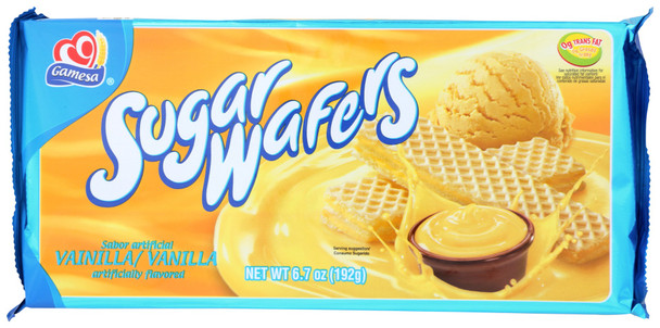 Gamesa: Wafer Vanilla, 6.7 Oz