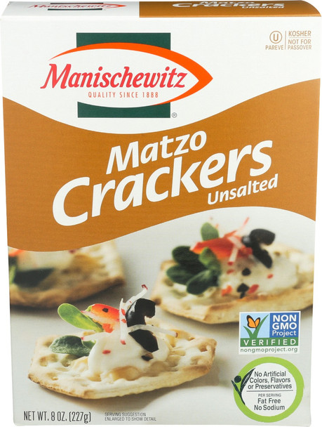 Manischewitz: Matzo Crackers, 8 Oz